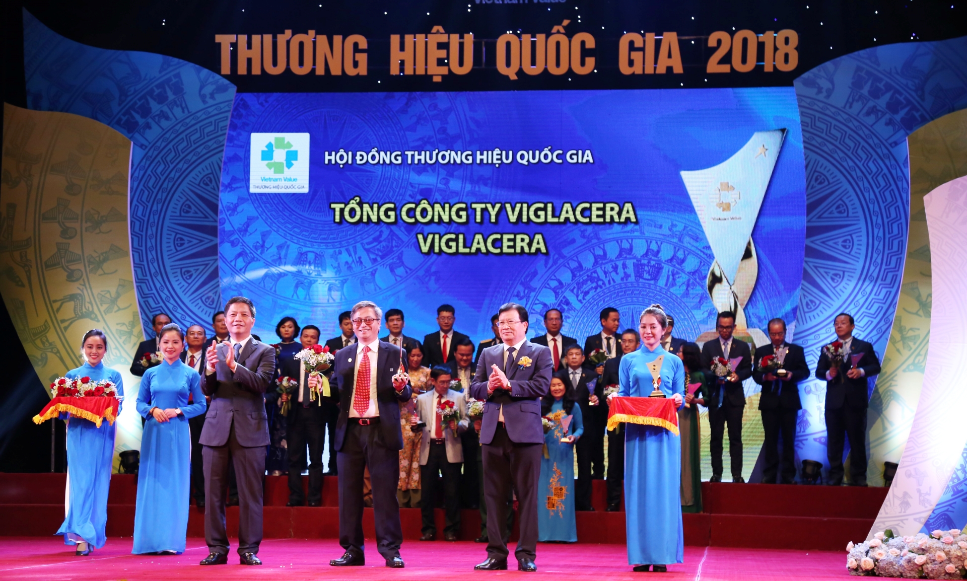 Viglacera proud to become National Brand - Vietnam Value 2018 for the 4th consecutive time